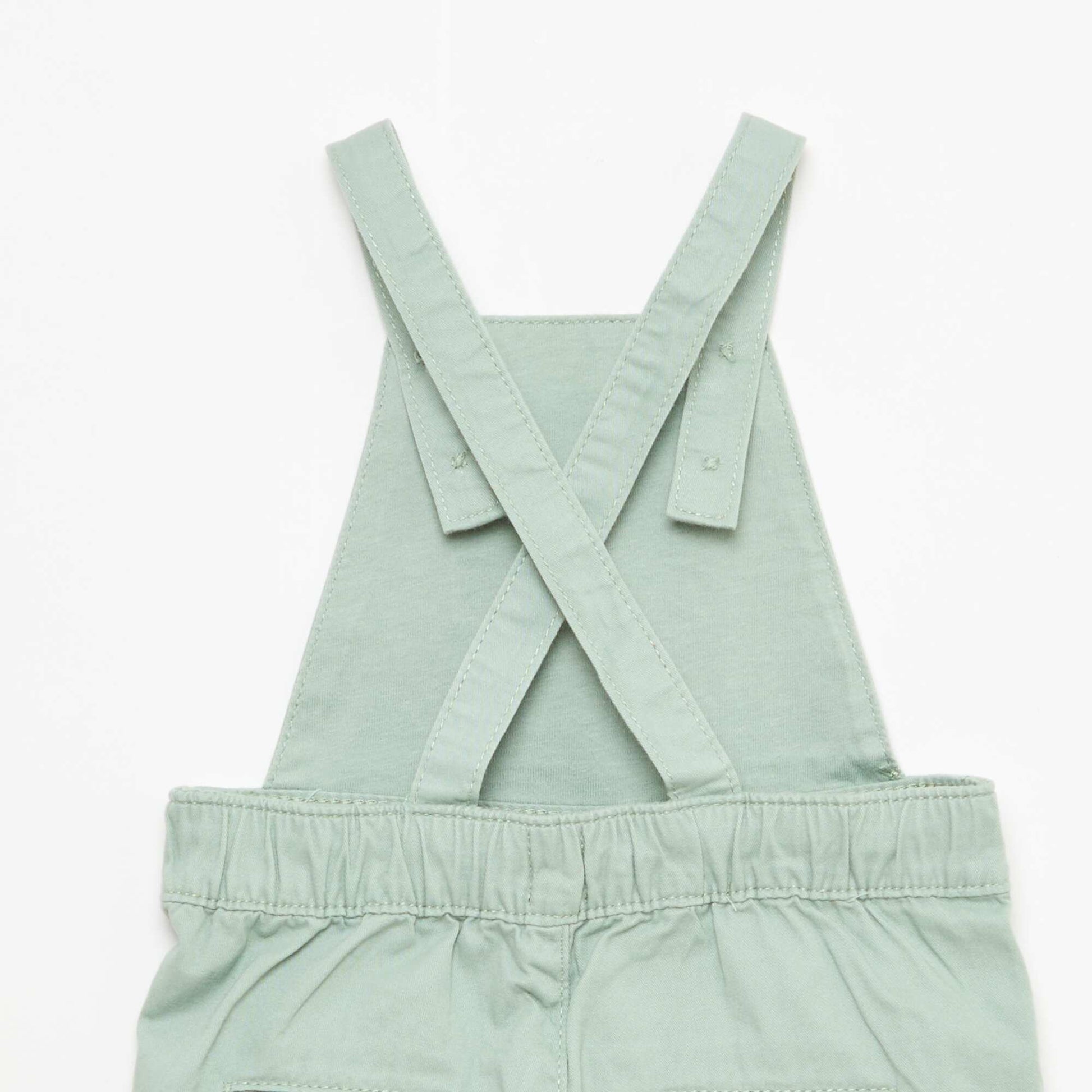 Lightweight Overalls with Adjustable Straps GREEN