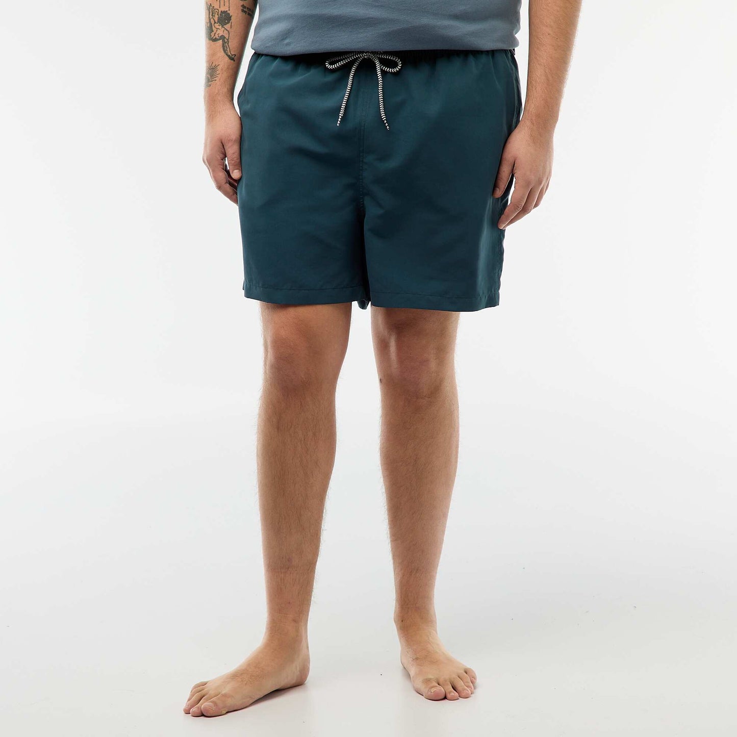 Plain Swim Shorts BLUE