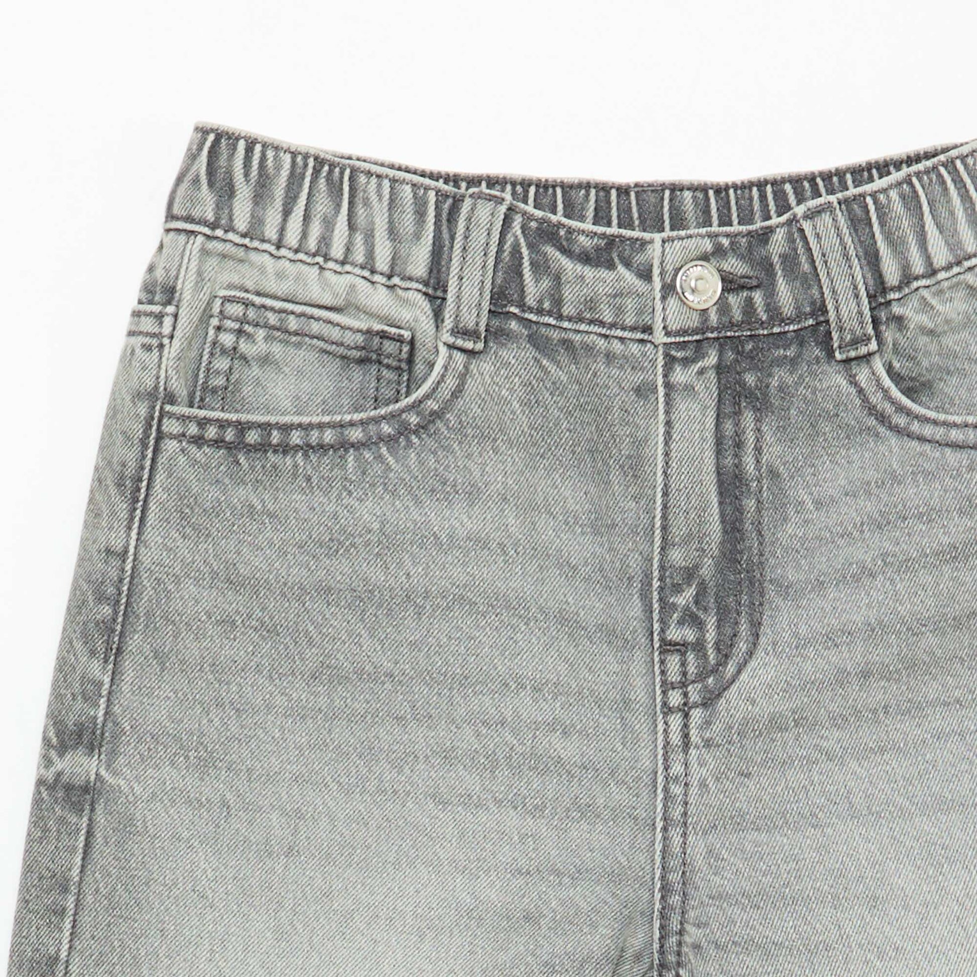 Comfort Fit Denim Jeans GREY