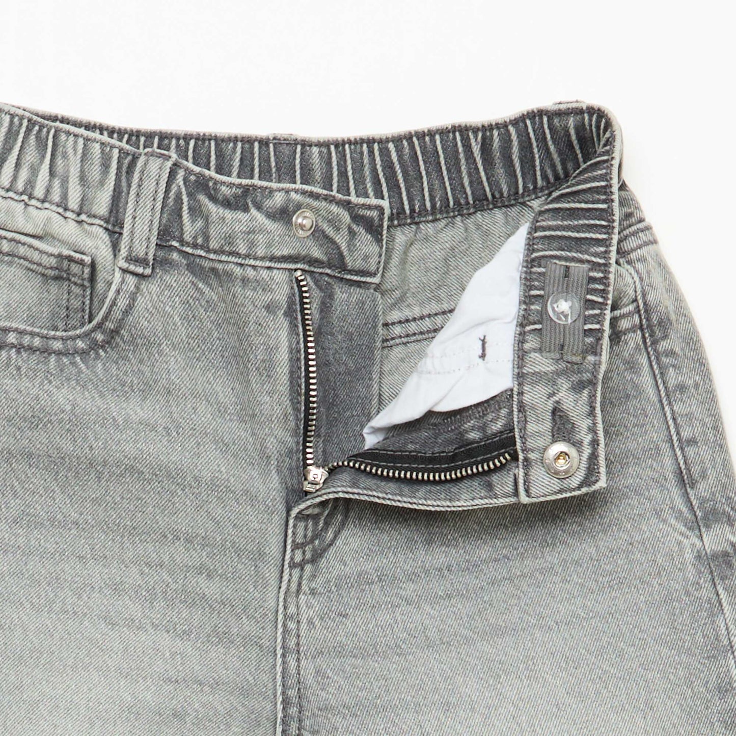 Comfort Fit Denim Jeans GREY