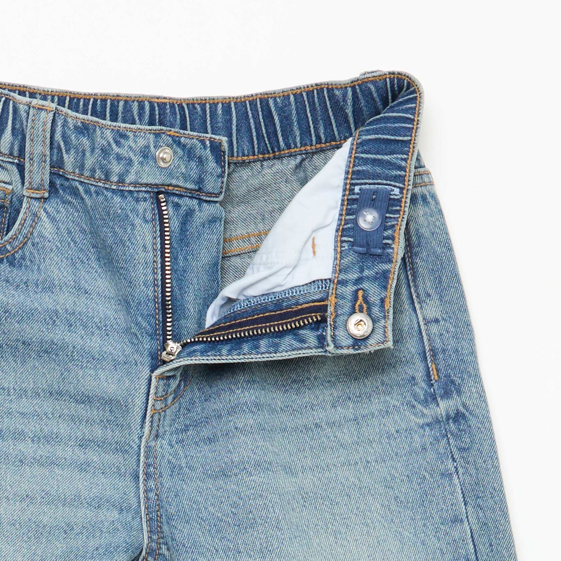 Comfort Fit Denim Jeans BLUE