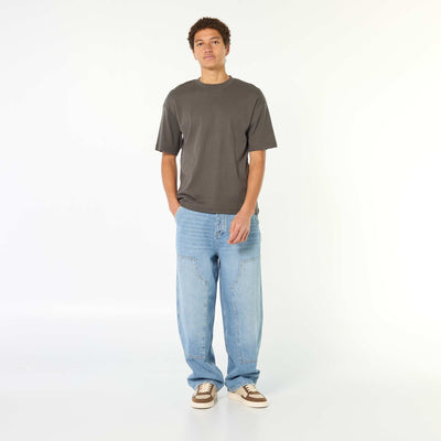 Baggy Fit Denim Pants BLUE