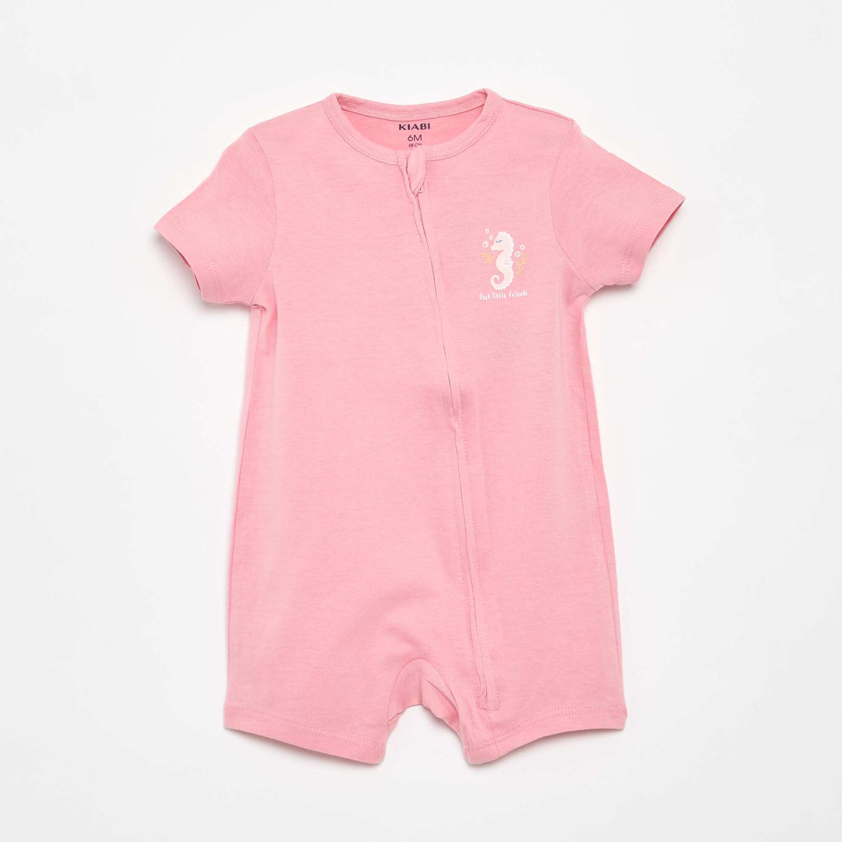 Cotton Sleepsuit PINK