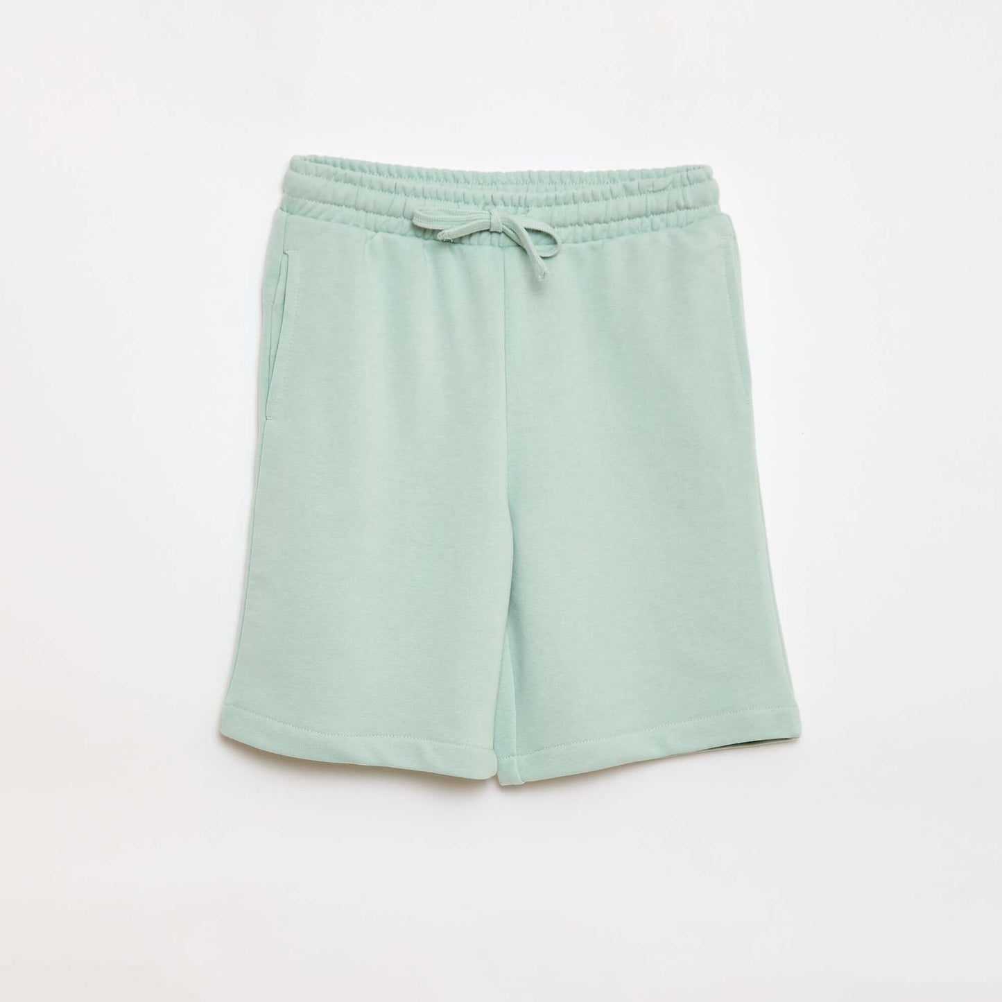 2-Pack of Plain Cotton Shorts GREEN