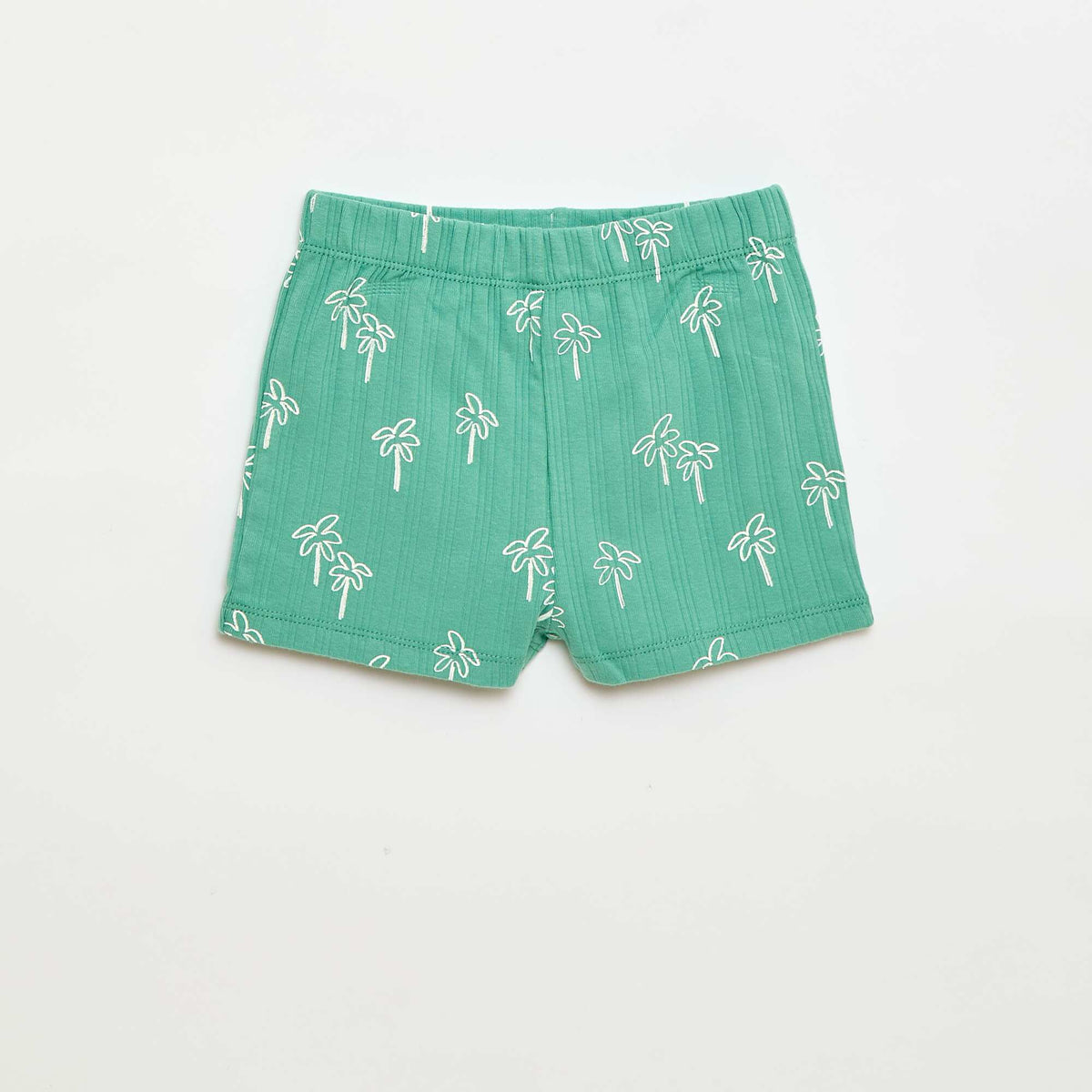 Sleeveless Top & Shorts Pyjama Set - 2 Piece GREEN