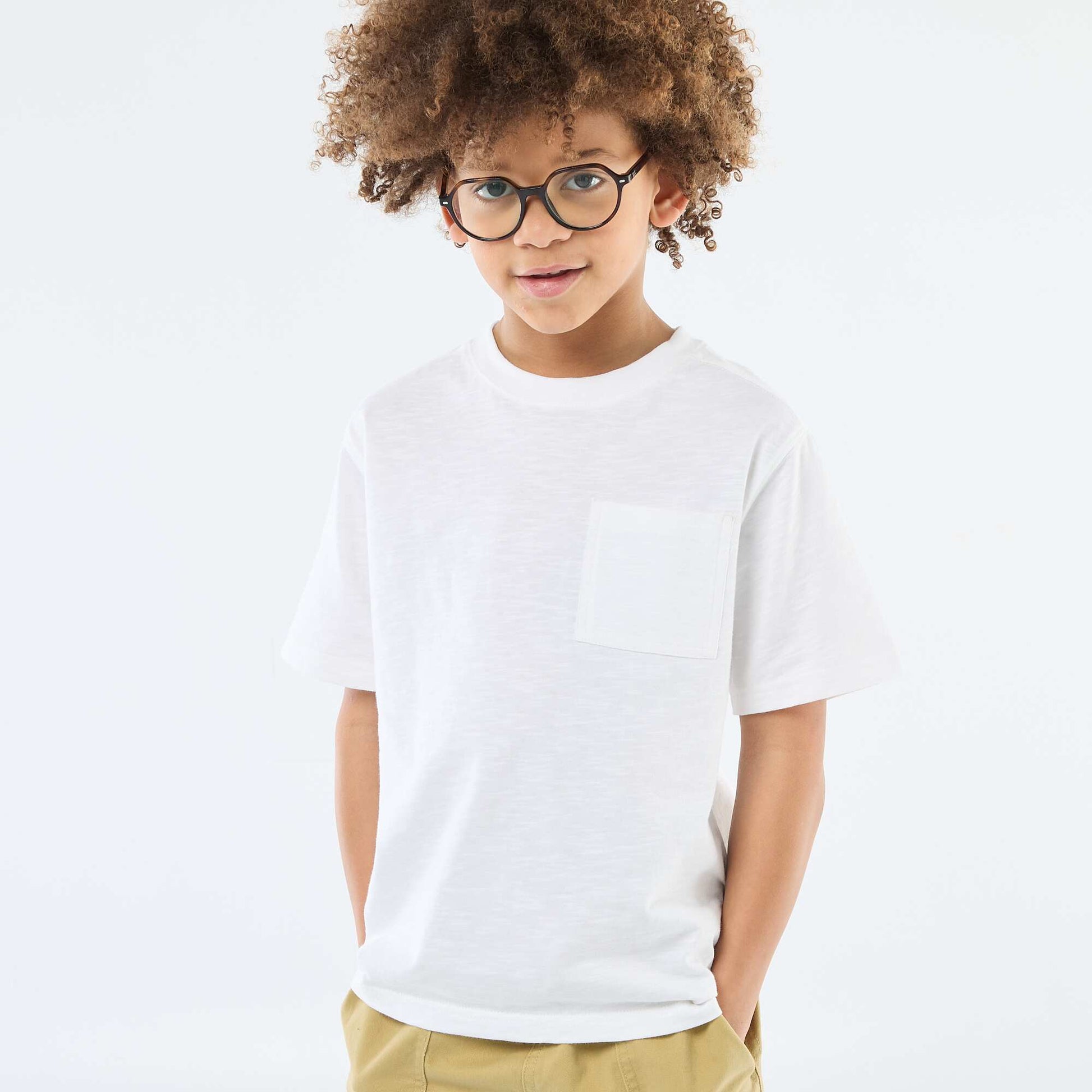 Loose-fit T-shirt WHITE