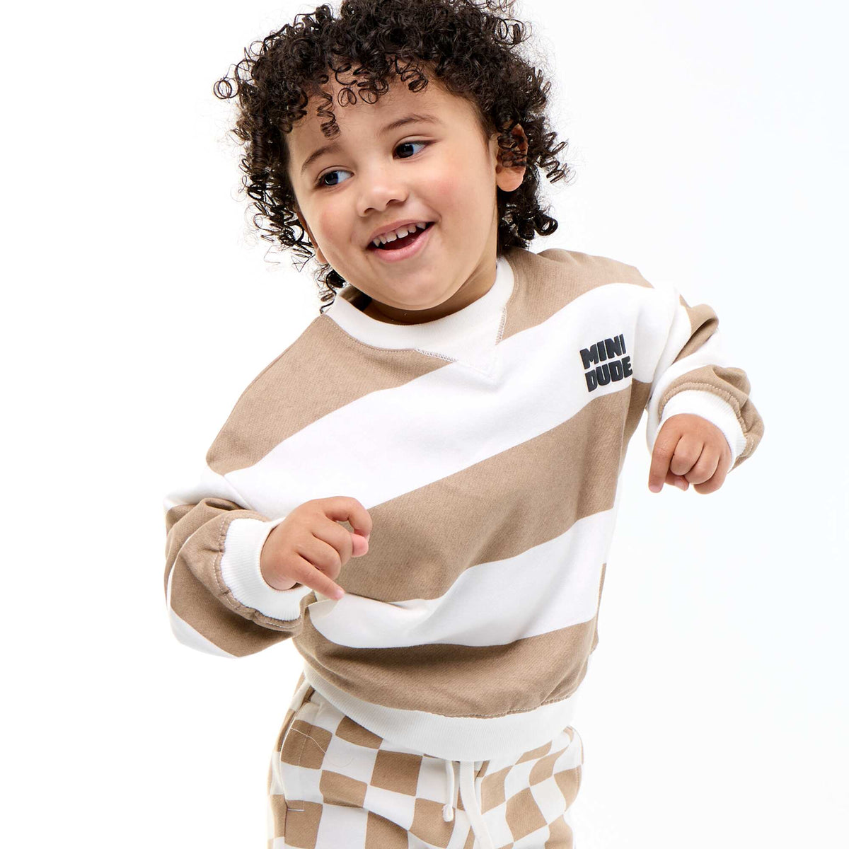 French Terry Sweatshirt BEIGE