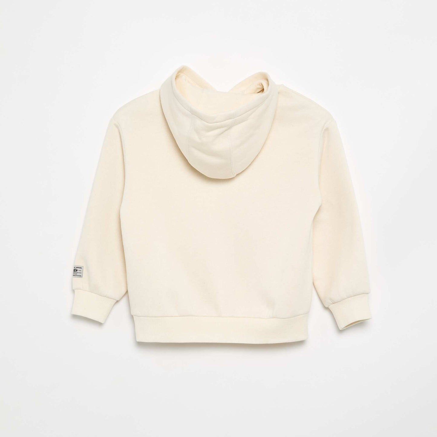 Printed hooded sweatshirt WHITE