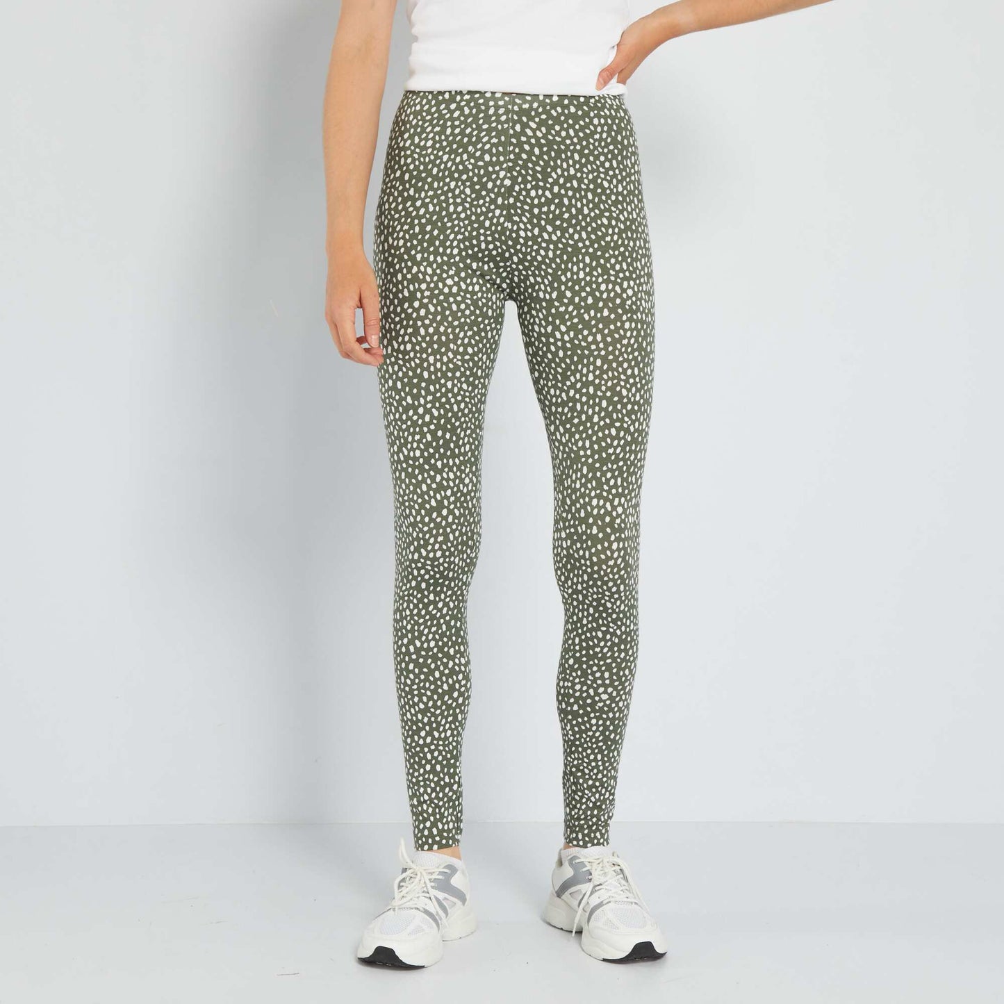 Sports leggings KHAKI