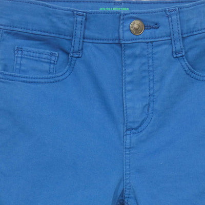 Skinny trousers with five pockets Blue