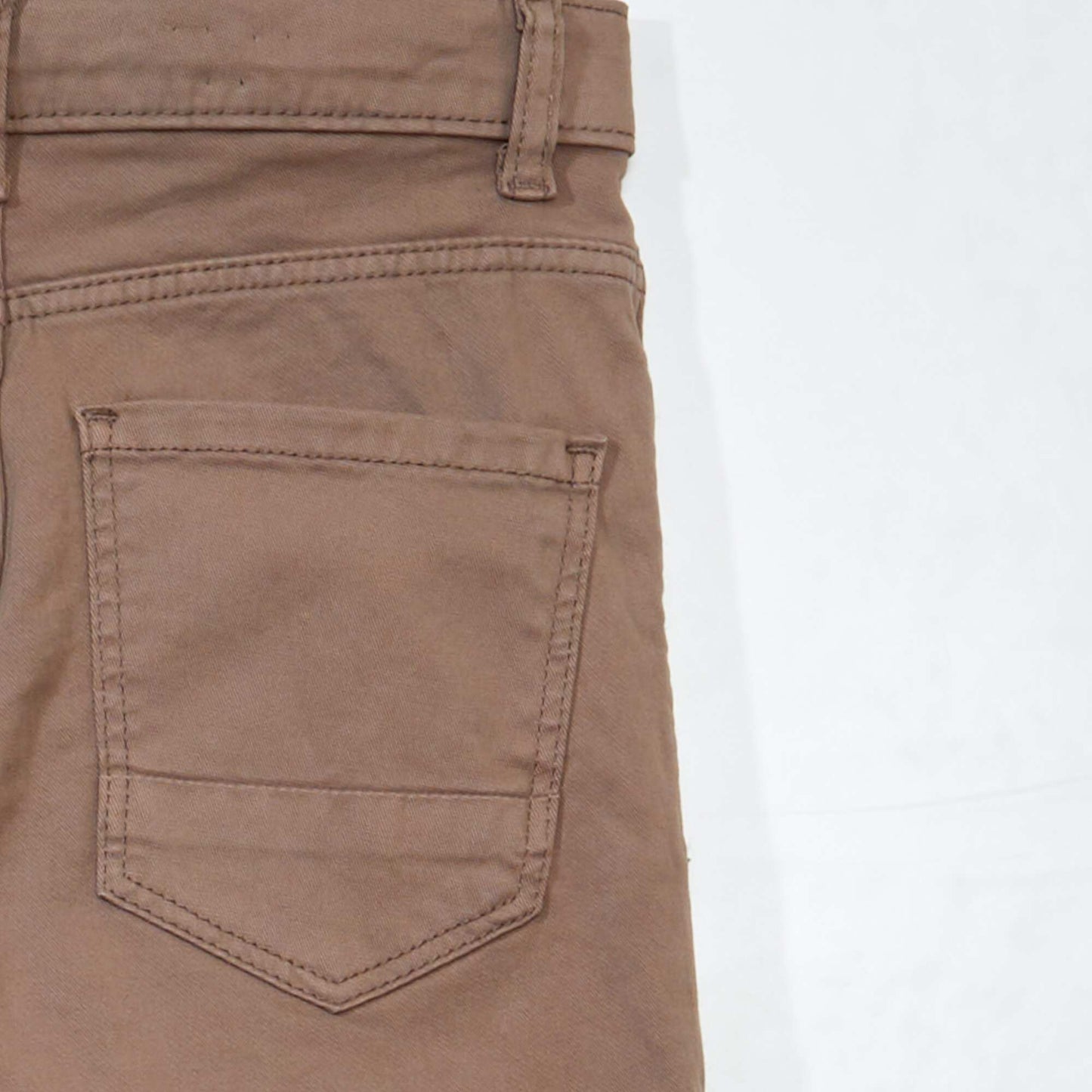 Skinny trousers with five pockets Beige