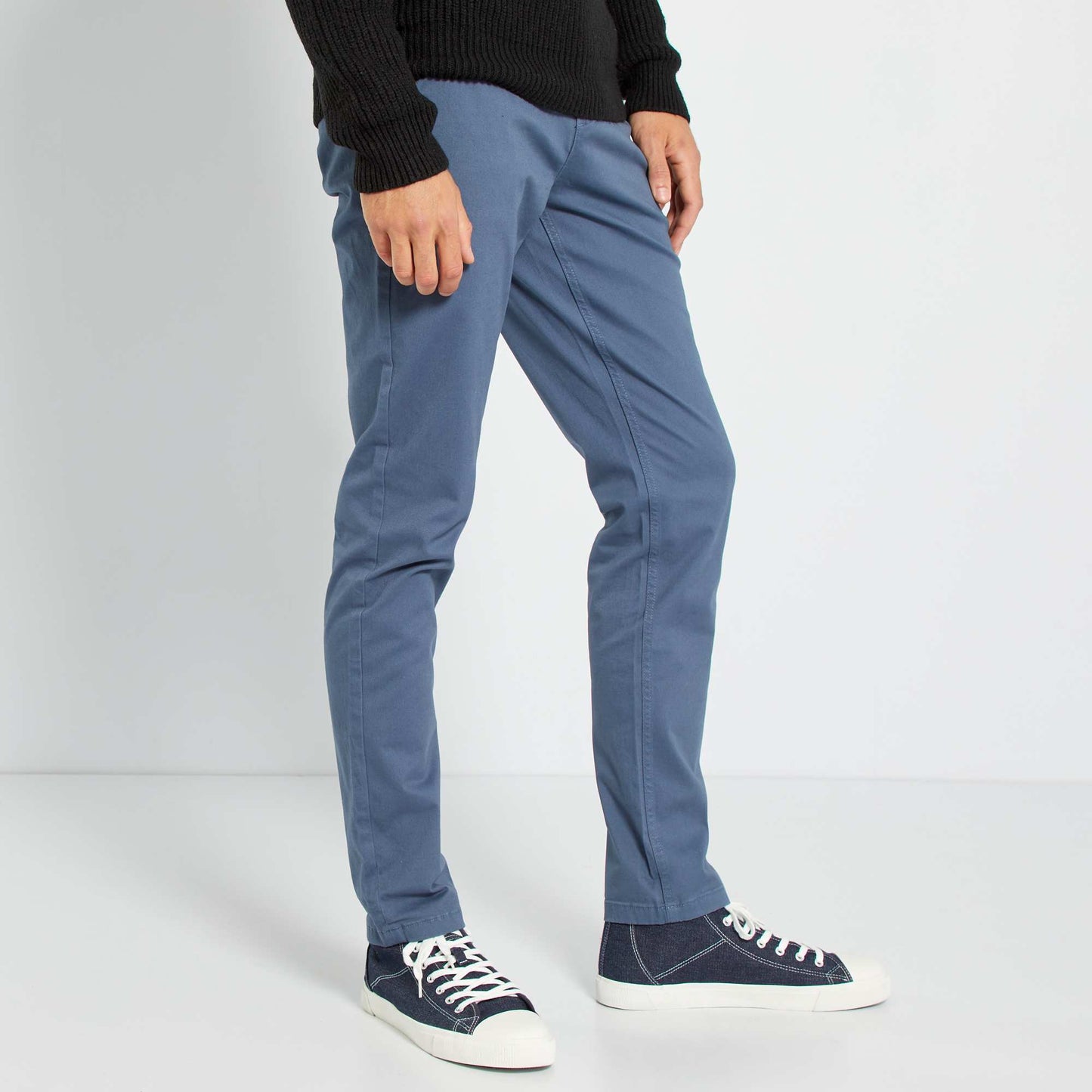 Slim-fit chinos BLUE