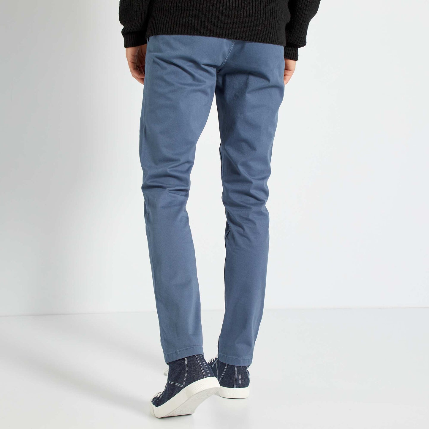 Slim-fit chinos BLUE