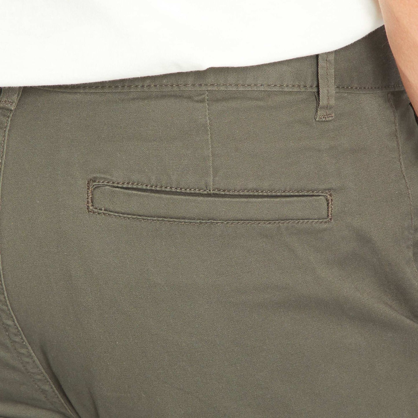 Slim-fit chinos KHAKI SWATC