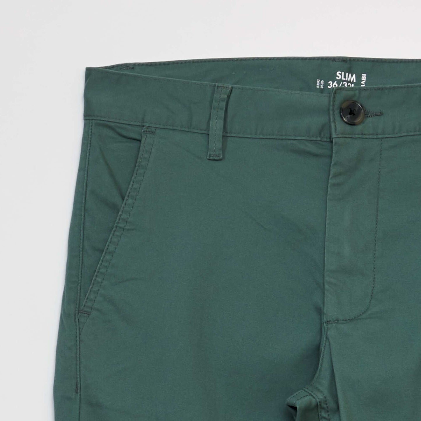 Slim-fit chinos GREEN