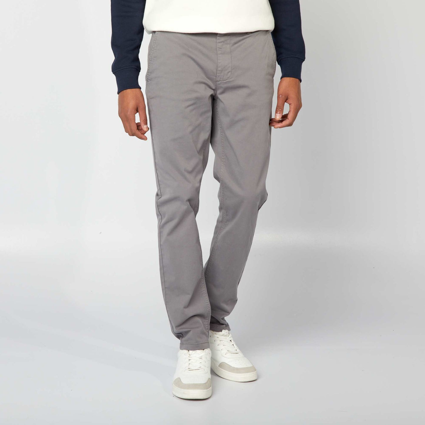 Slim-fit chinos GREY