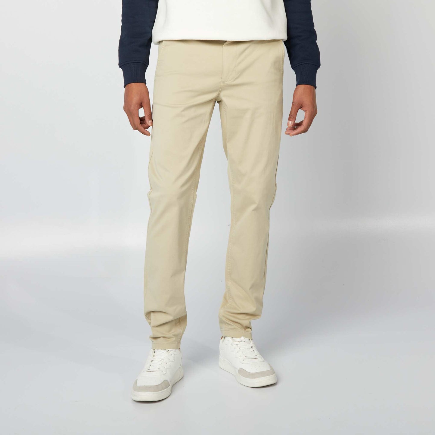 Slim-fit chinos GREEN