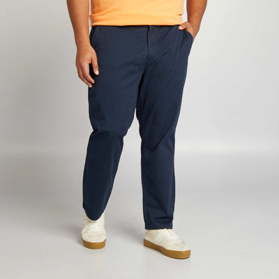 Slim-fit chinos - L32 BLUE