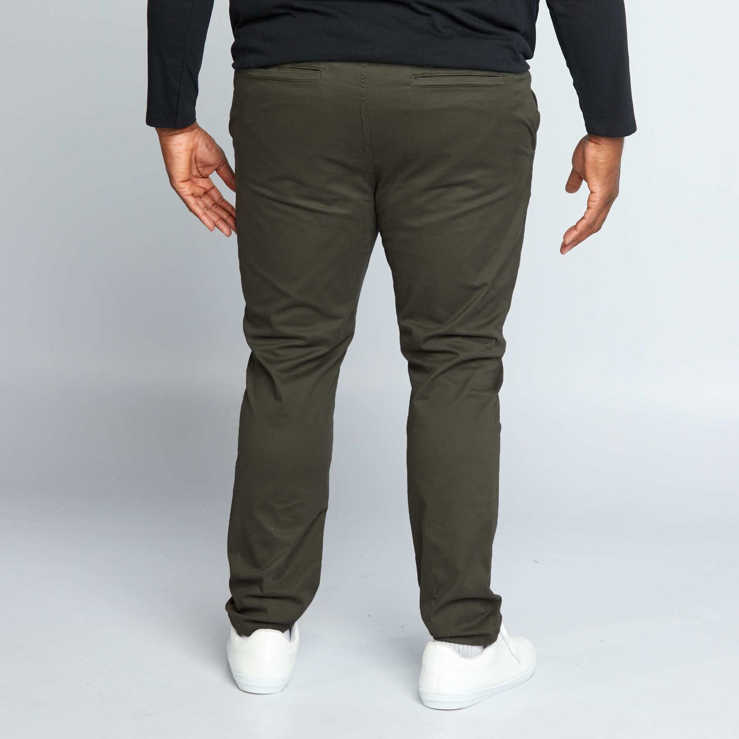 Slim-fit chinos - L32 KHAKI