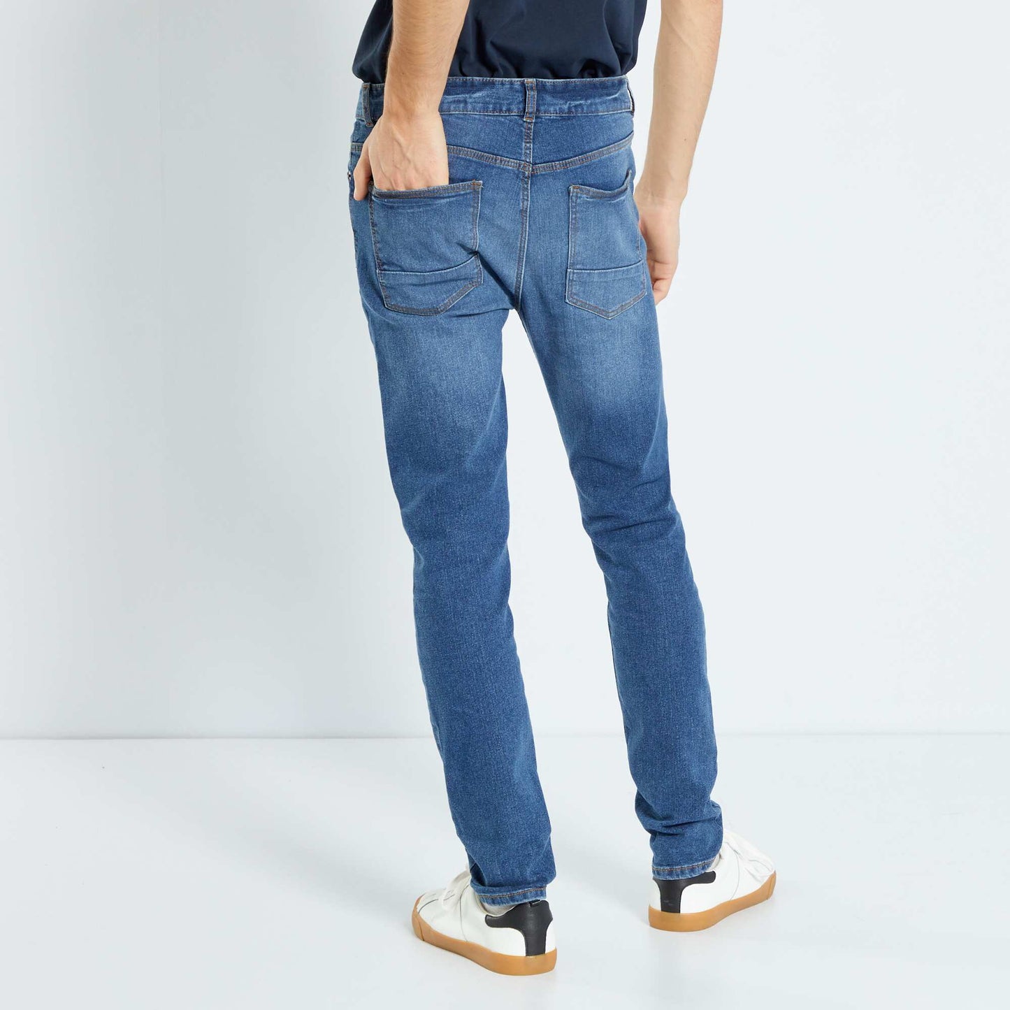 Eco-design skinny jeans BLUE