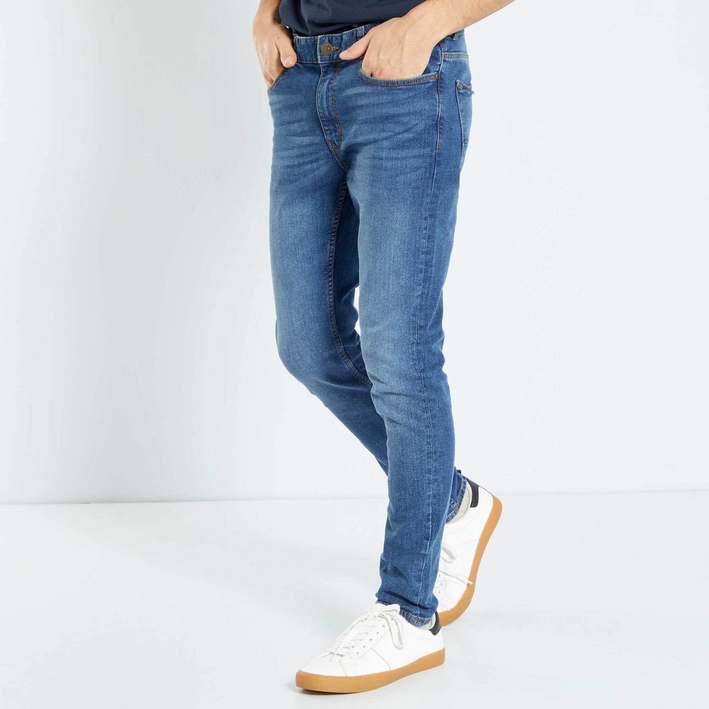 Eco-design skinny jeans BLUE