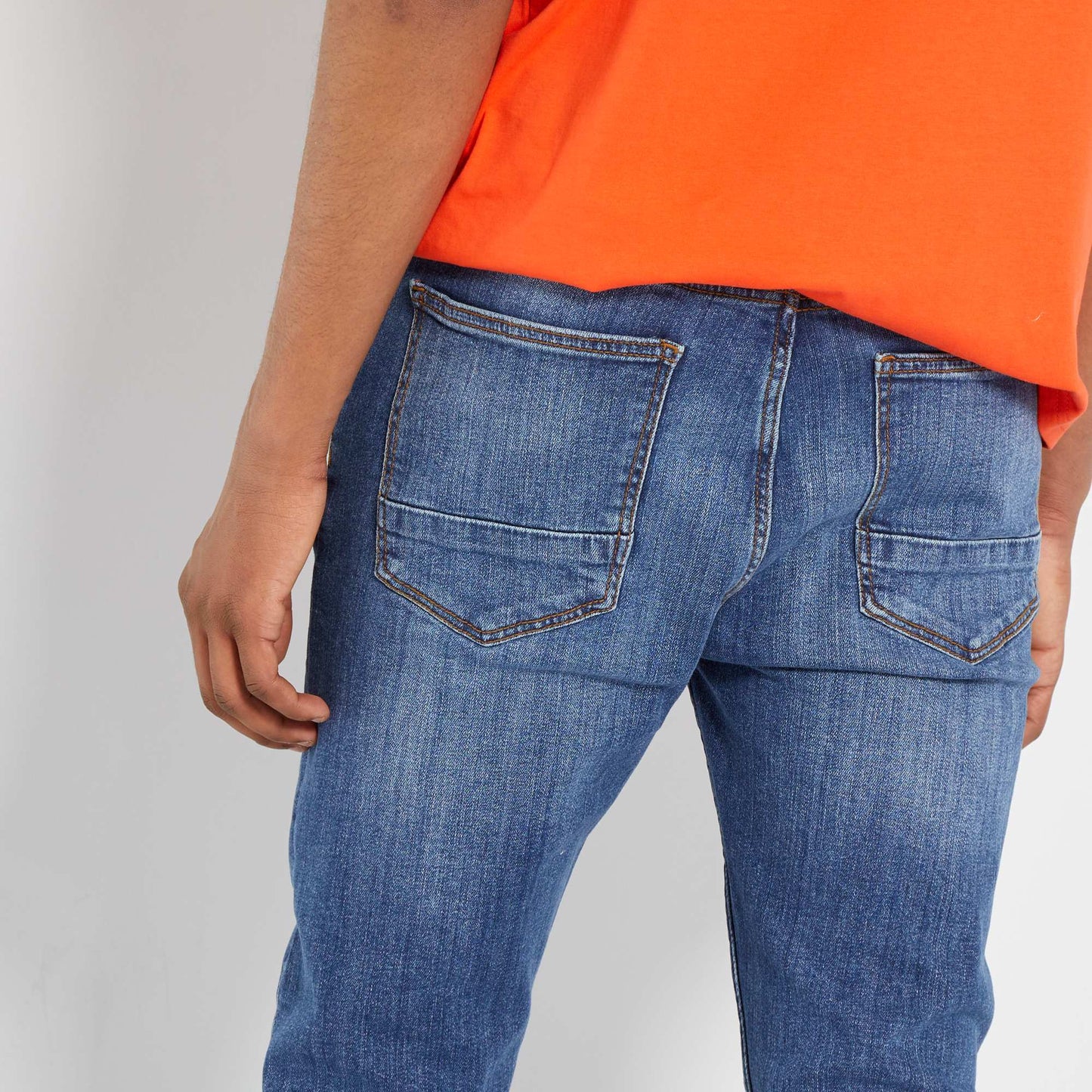 Eco-design skinny jeans BLUE