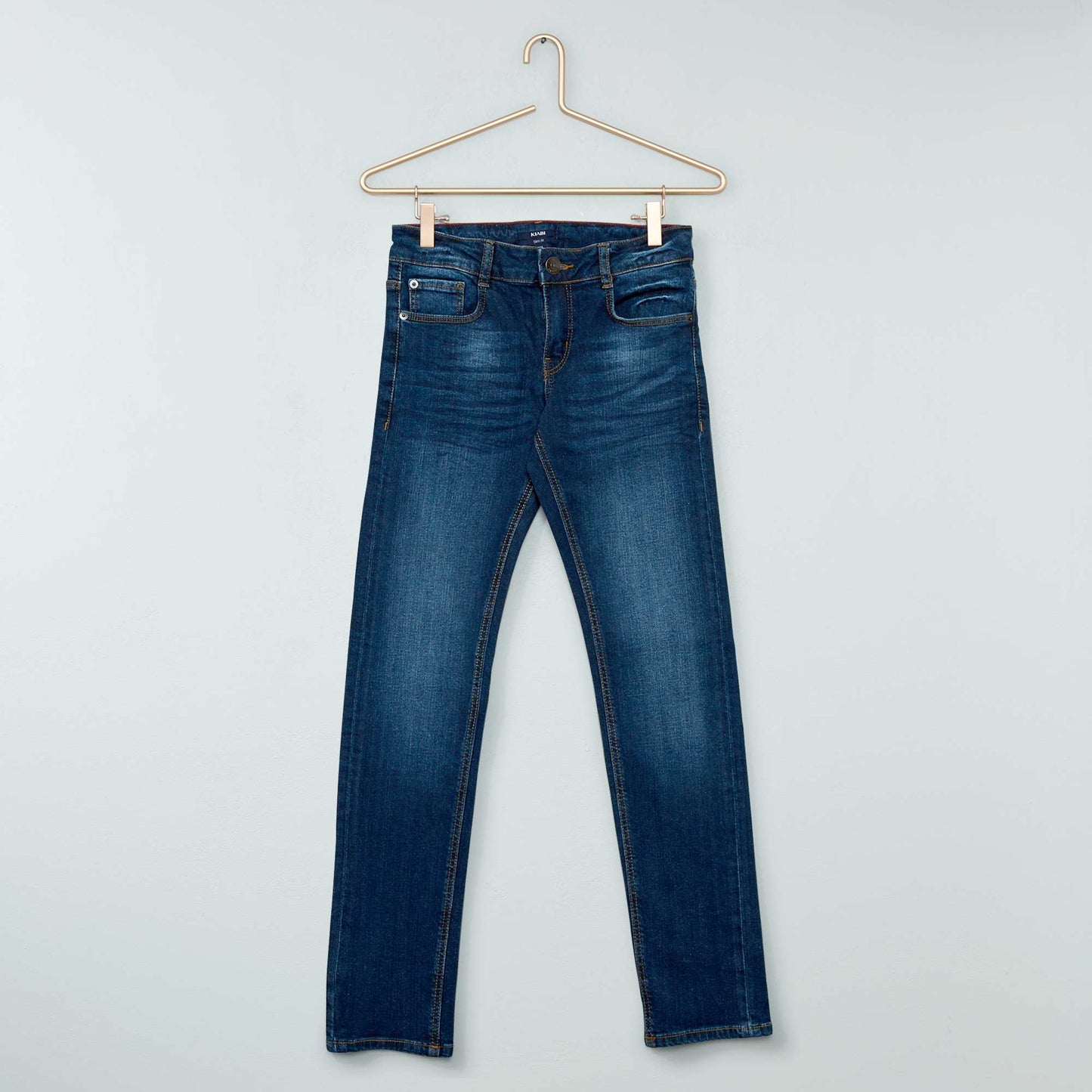 Eco-design slim-fit jeans raw