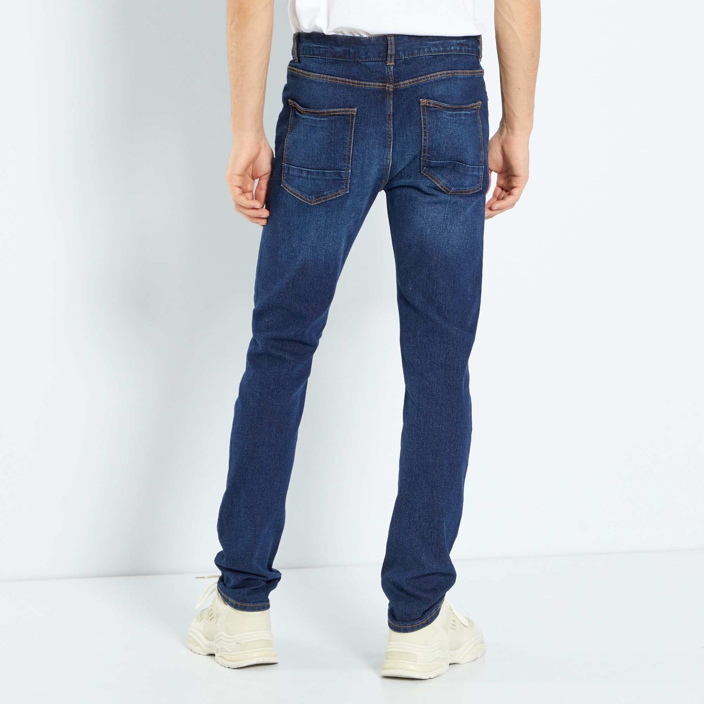 Eco-design slim-fit jeans raw