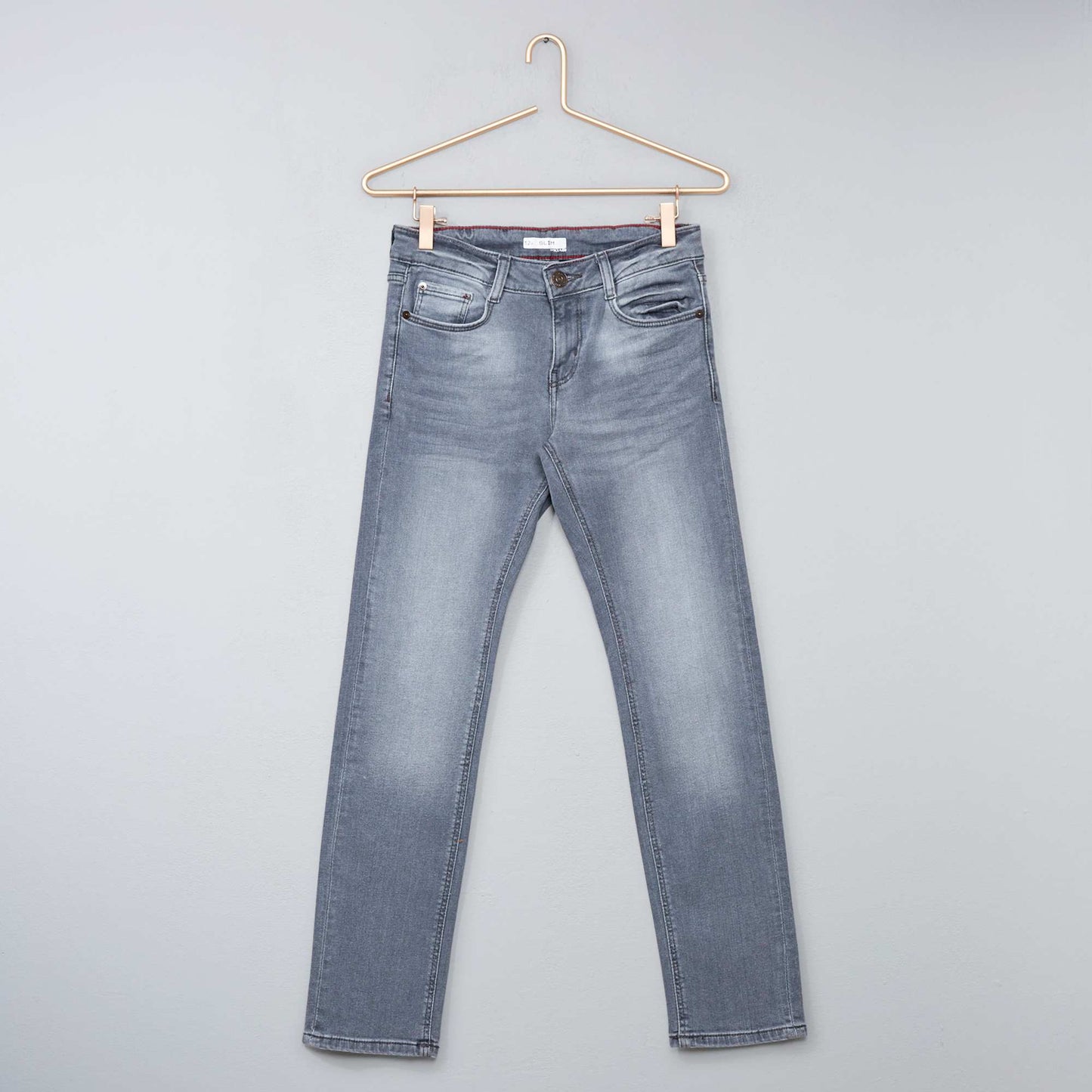 Eco-design slim-fit jeans GREY