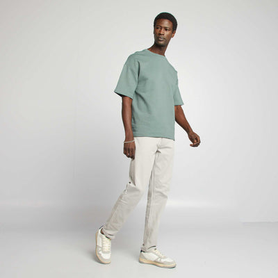 Slim 5-pocket chinos - L32 GREY