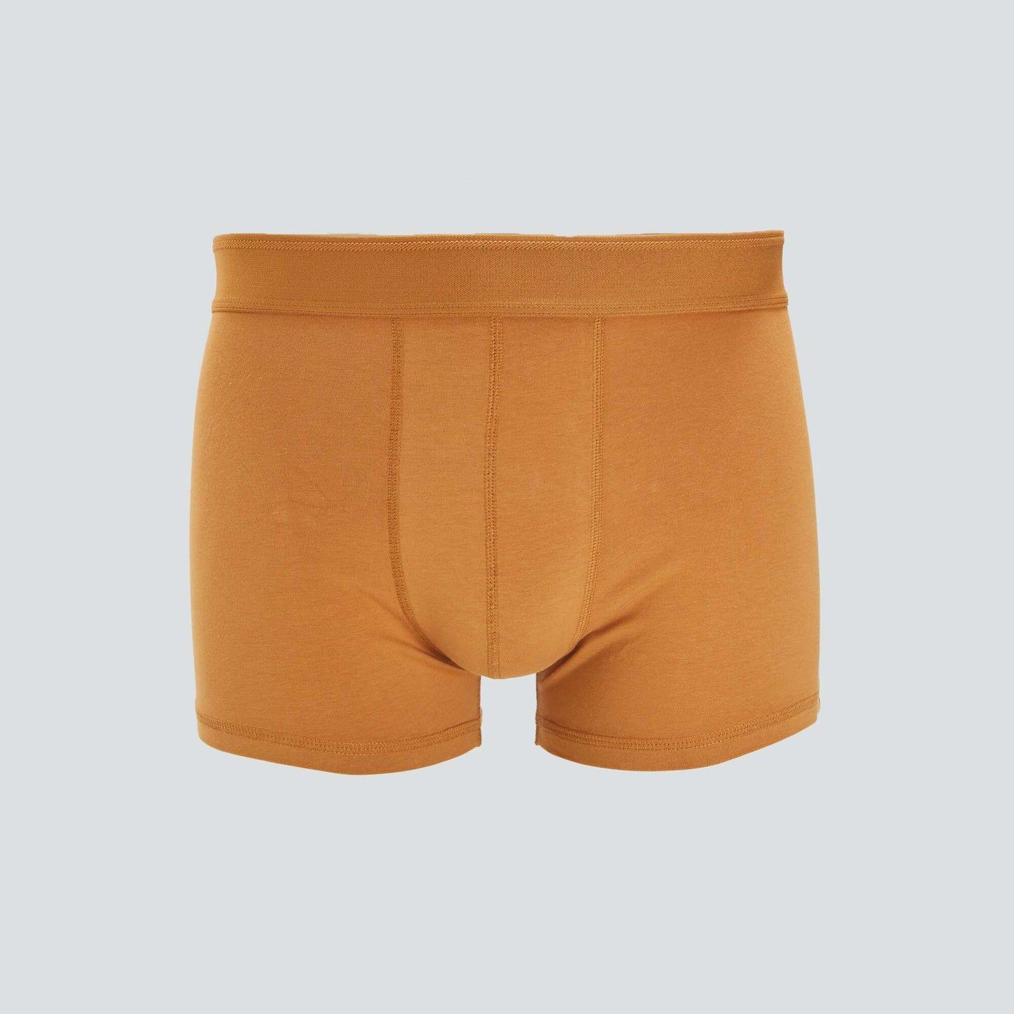 Pack of 3 plain boxers NAVYOCHRE