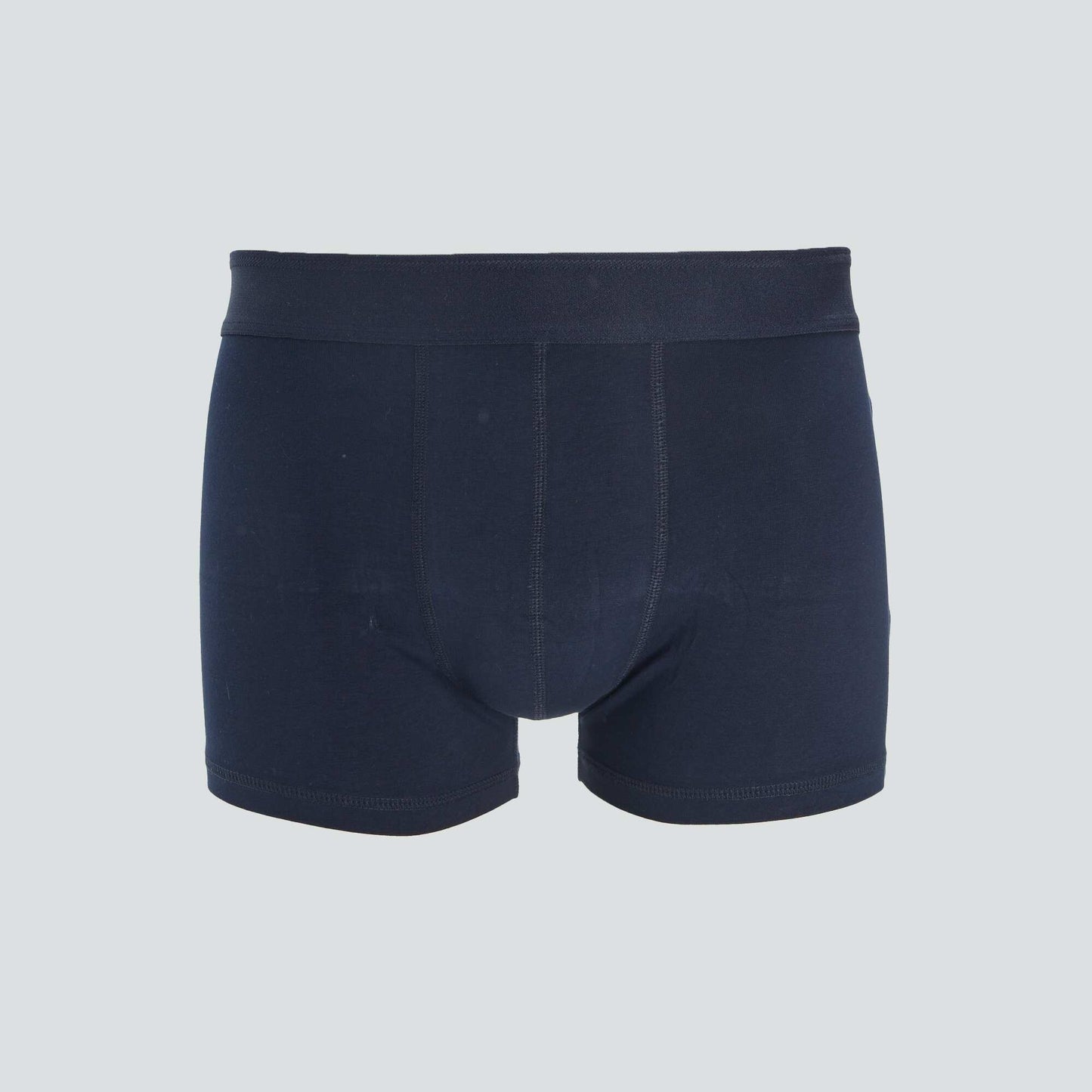 Pack of 3 plain boxers NAVYOCHRE