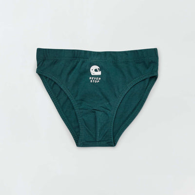 مجموعة من 7 سراويل داخلية للأبطال الخارقين باللون الأخضر