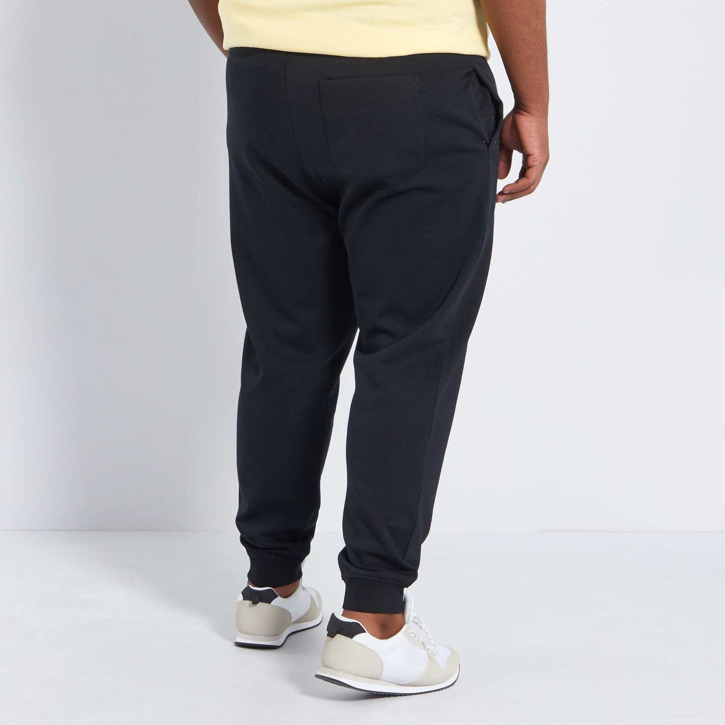 Eco-design tracksuit bottoms Black