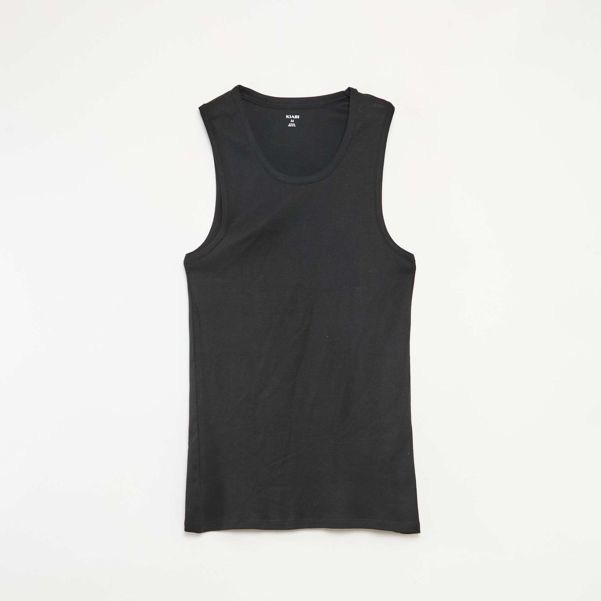 Pack of 2 vest tops BLACK