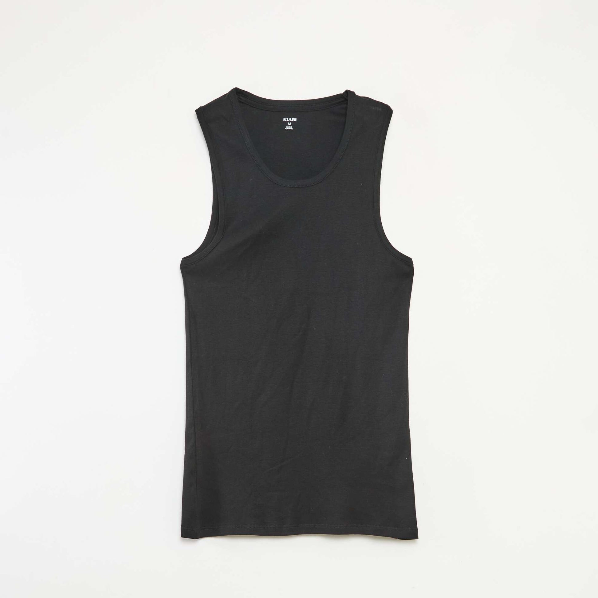 Pack of 2 vest tops BLACK