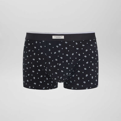 مجموعة من 3 أزواج من السراويل القصيرة المطاطية باللون الأسود