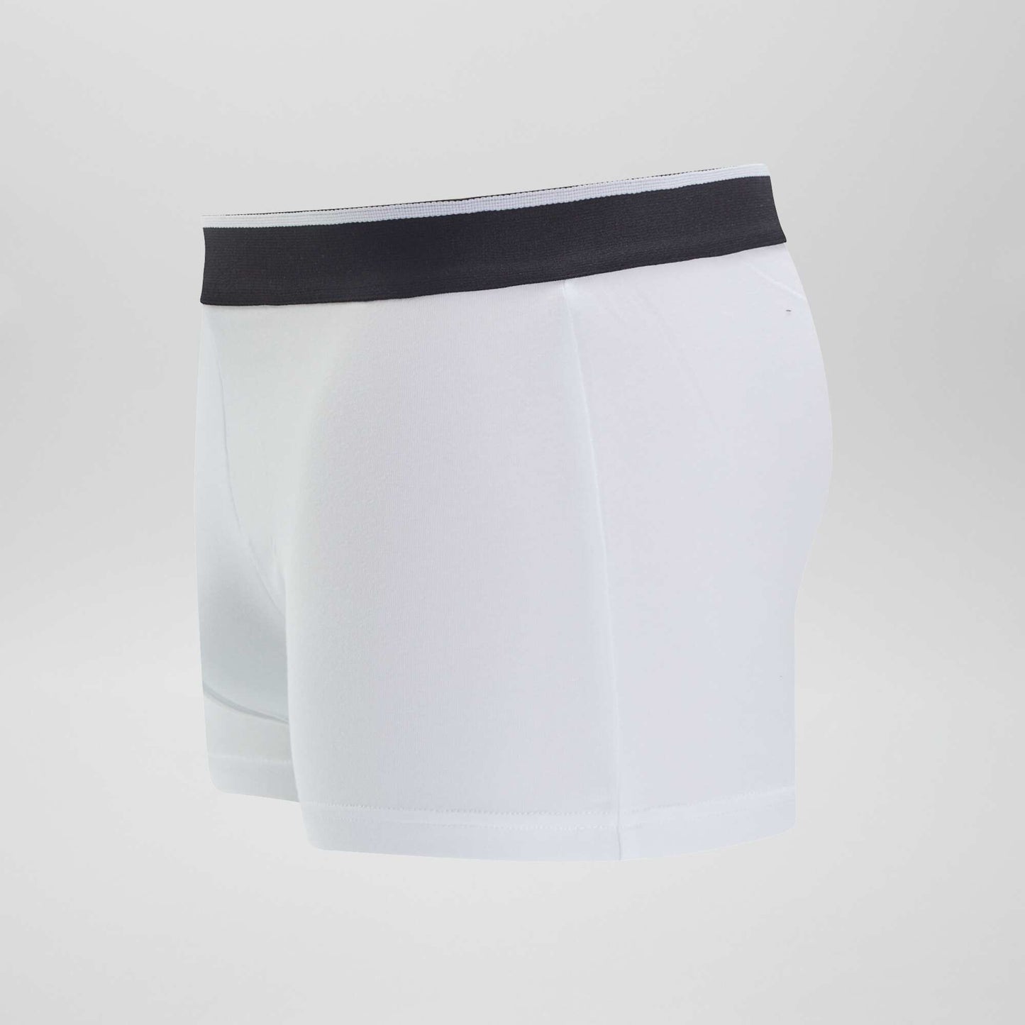 Pack of 3 pairs of stretch boxer shorts BLACK_W