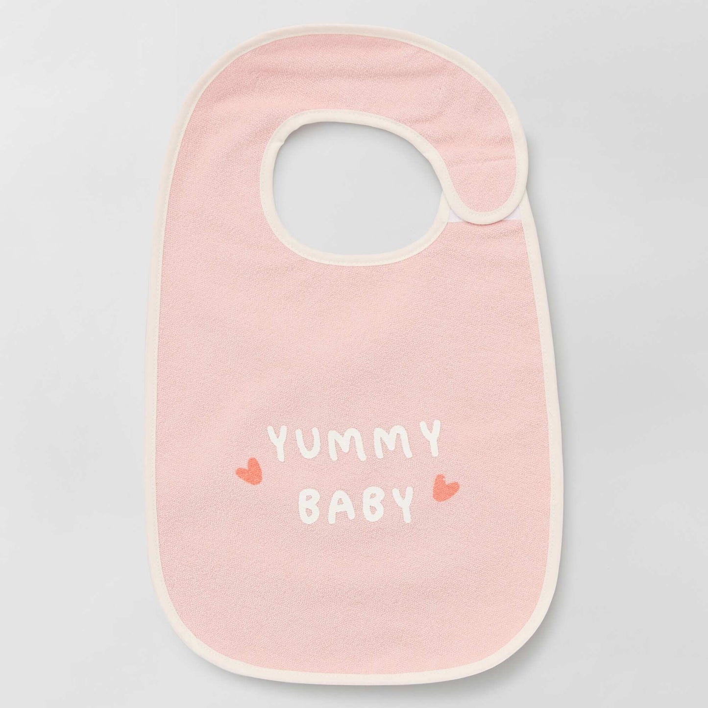 Pack of 5 printed bibs BLUE