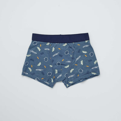 Pack of 3 pairs of boxer shorts BLUE