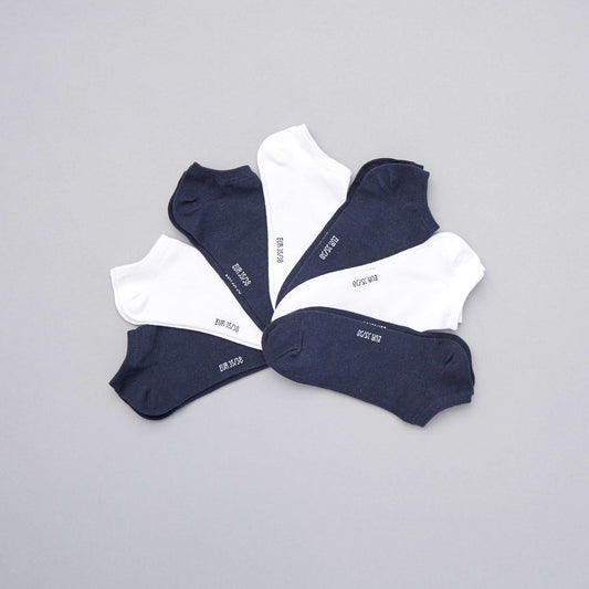 مجموعة من 7 أزواج من الجوارب التدريبية باللون الأزرق