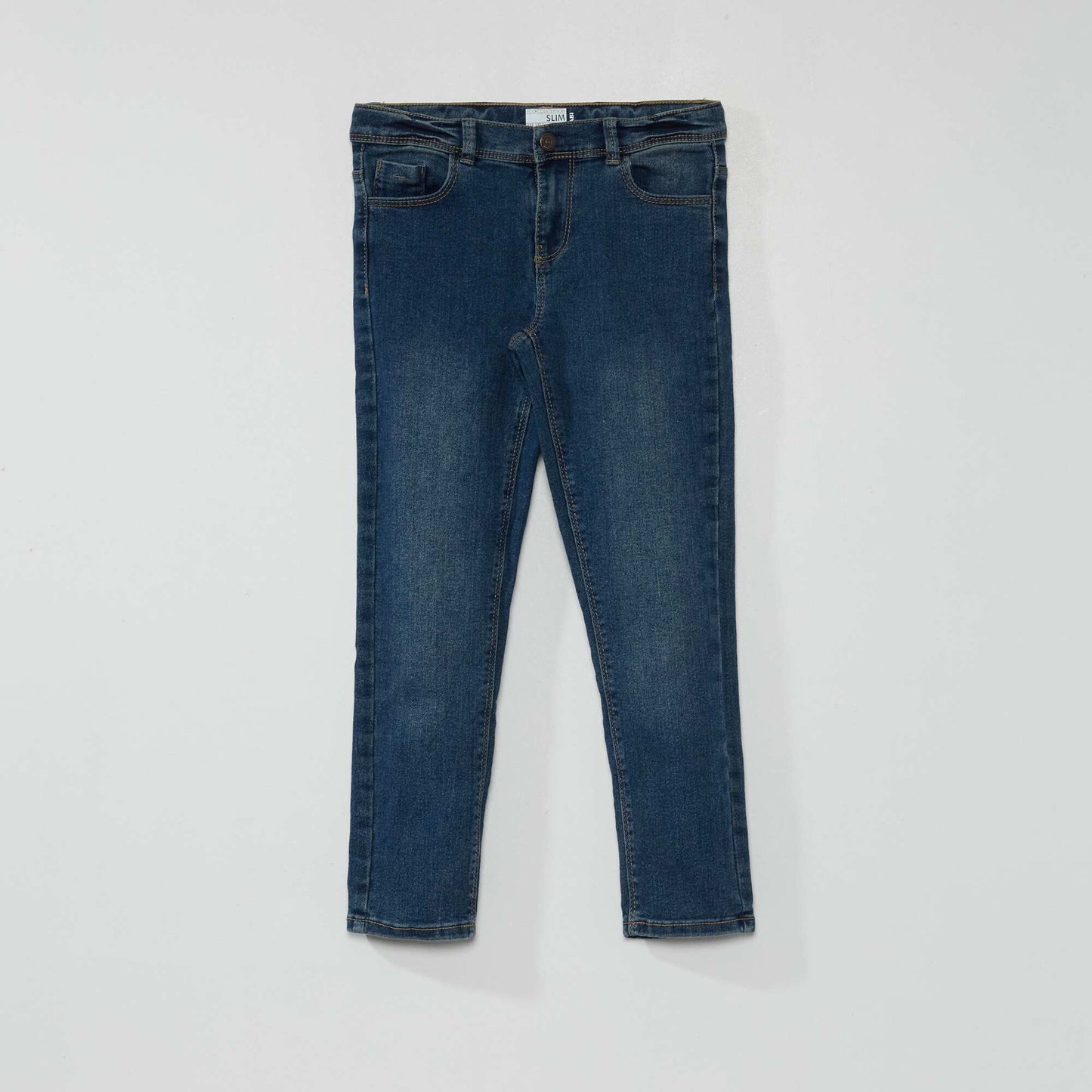 Slim-fit eco-design jeans BLUE