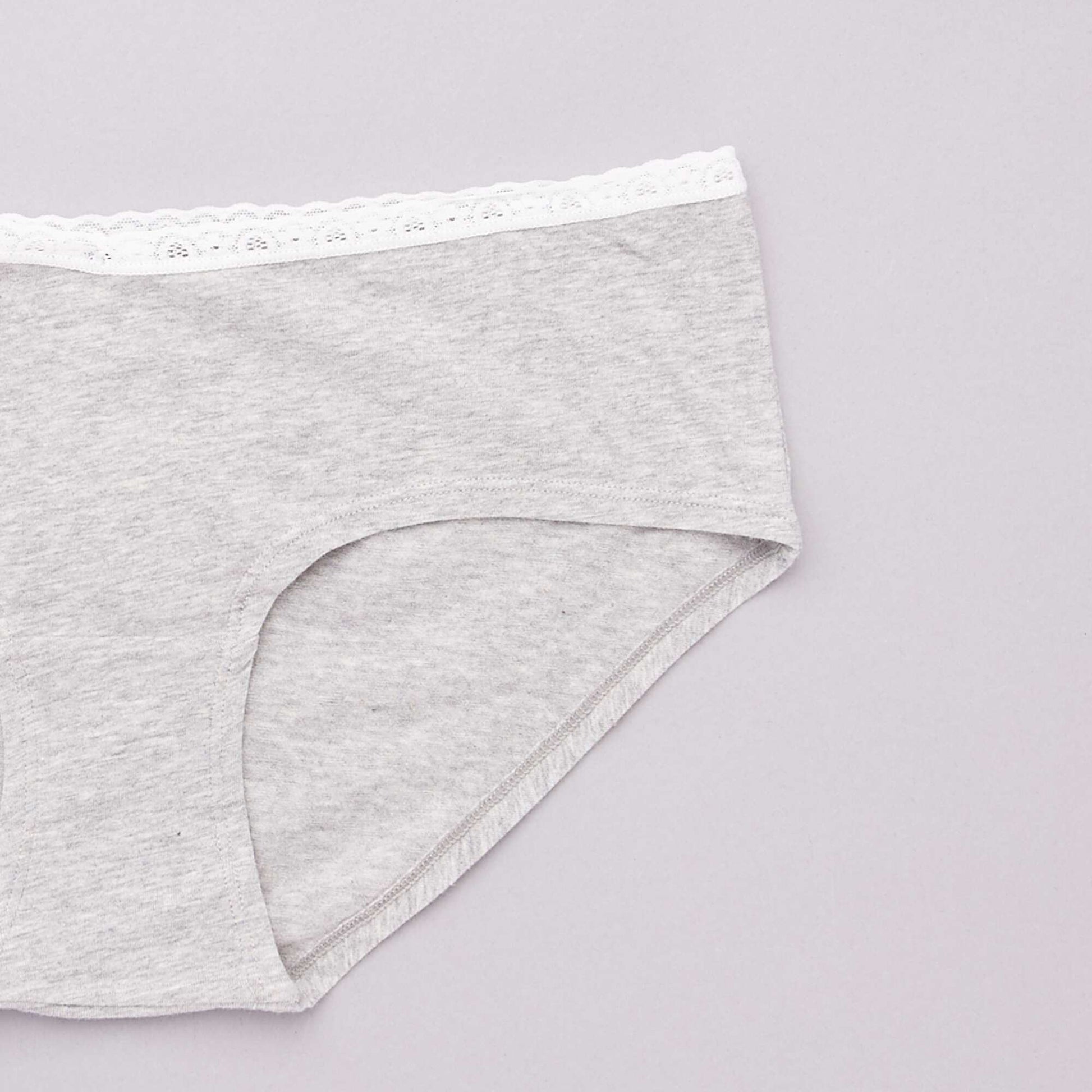 Pack of 3 maternity boy shorts black
