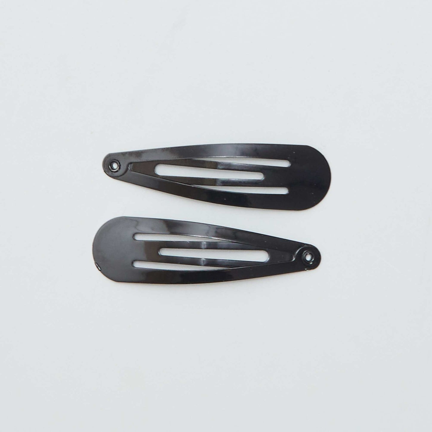 Pack of 6 hair clips Black