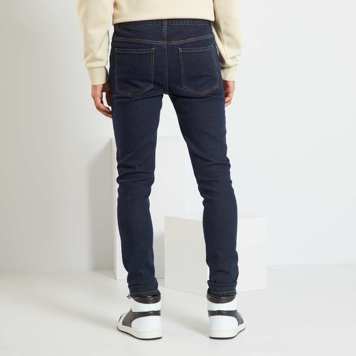 Eco-design skinny jeans BLUE