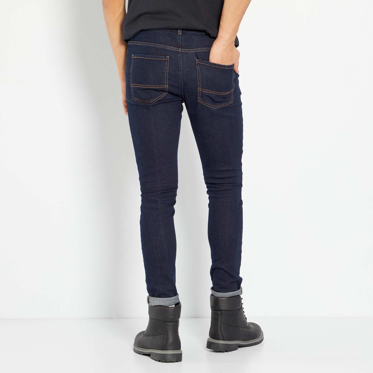 Eco-design skinny jeans BLUE