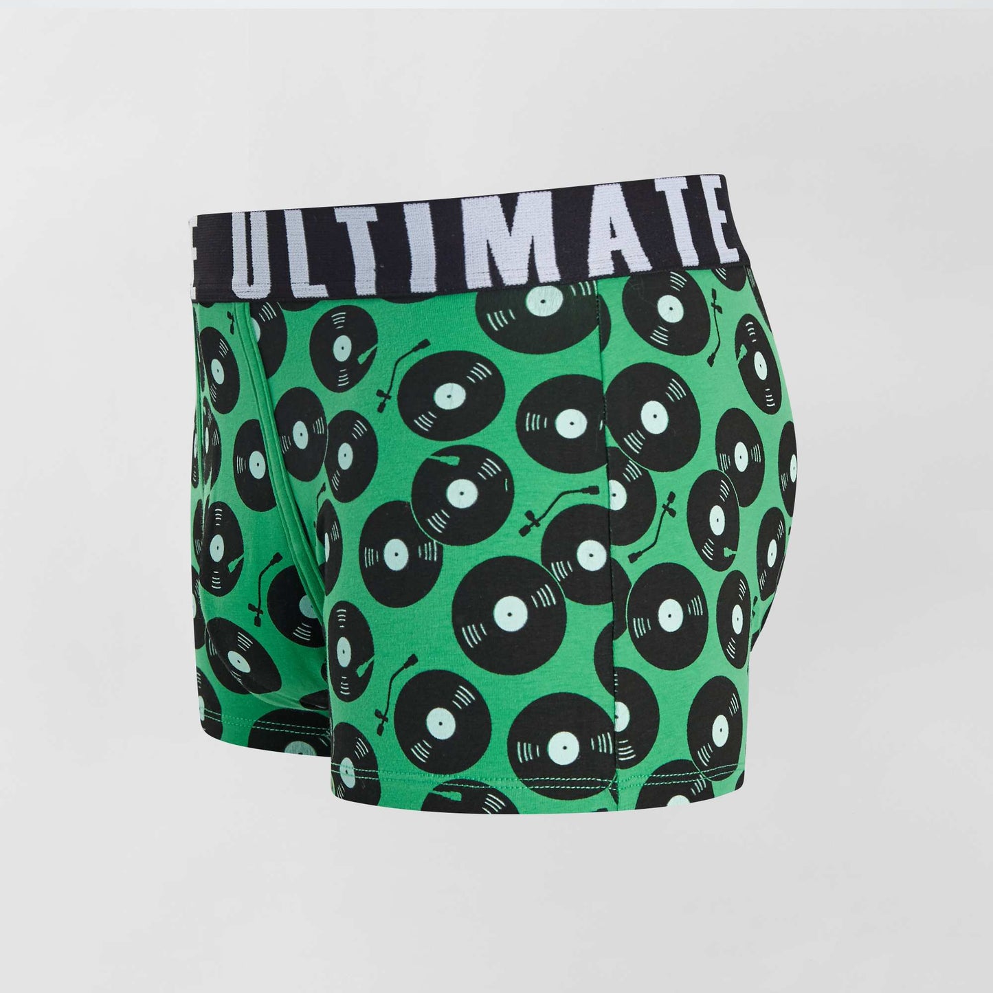 Pack of 3 patterned boxer shorts BLACK