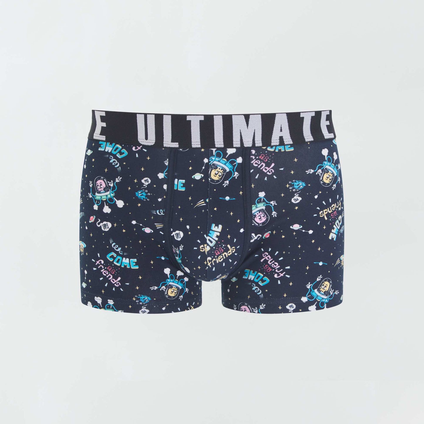 Pack of 3 patterned boxer shorts SPACE