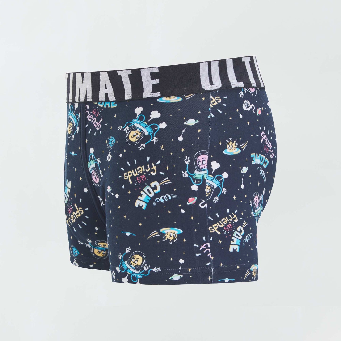 Pack of 3 patterned boxer shorts SPACE