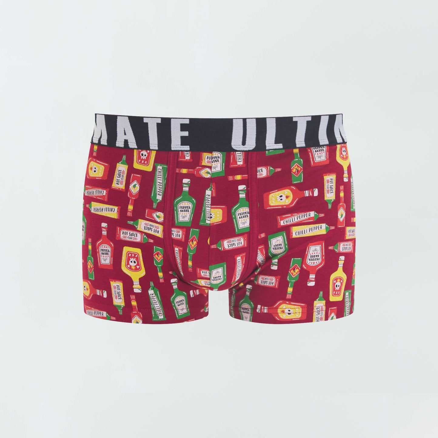 Pack of 3 patterned boxer shorts PEPPERS